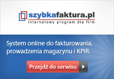szybkafaktura.pl - System online do fakturowania, prowadzenia magazynu i KPiR.